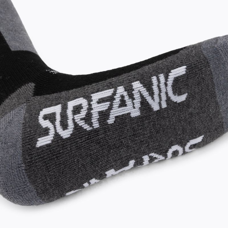 Skisocken Surfanic Endurance Merino 2 pack black 3