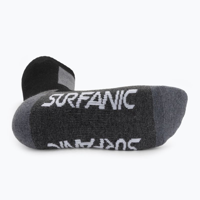 Skisocken Surfanic Endurance Merino 2 pack black 4