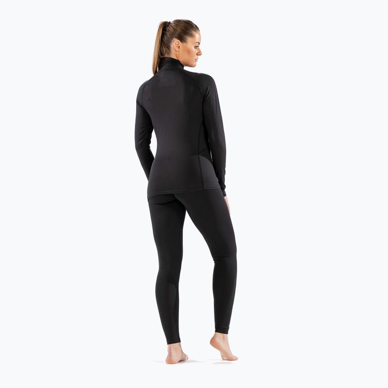 Damen Thermo-Longsleeve Surfanic Cozy Zip Neck black 4