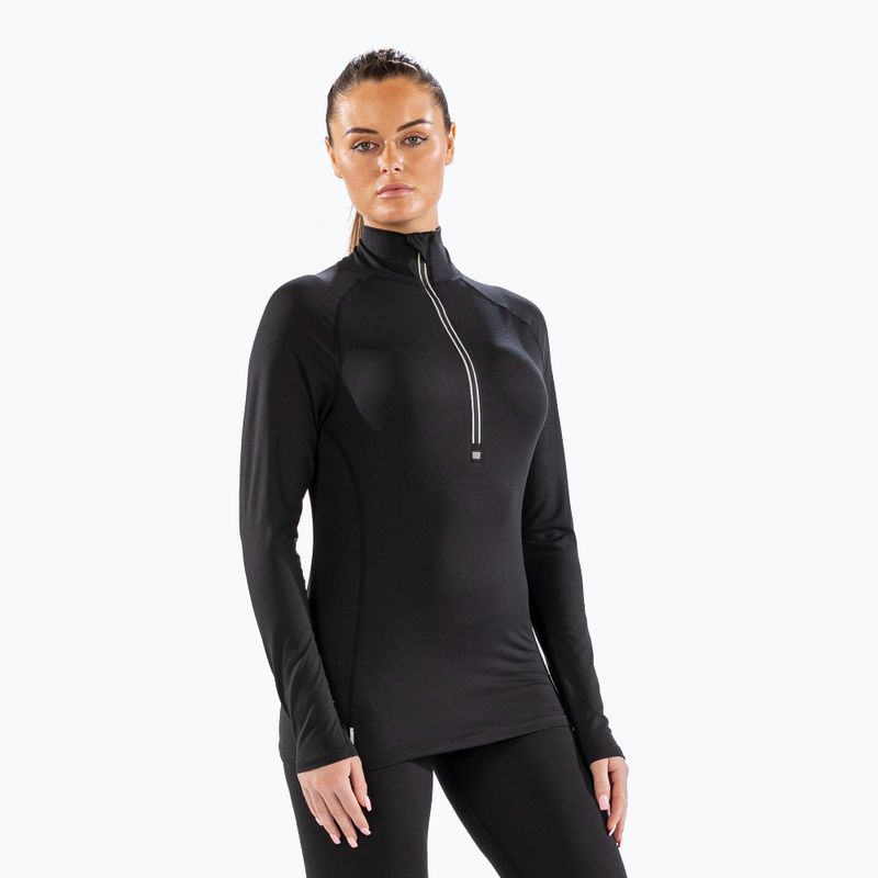 Damen Thermo-Longsleeve Surfanic Cozy Zip Neck black 5