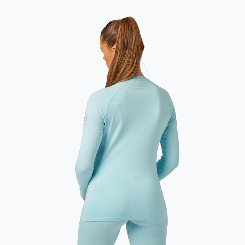 Damen-Thermoaktivshirt Surfanic Cozy Crewneck clearwater blue 3