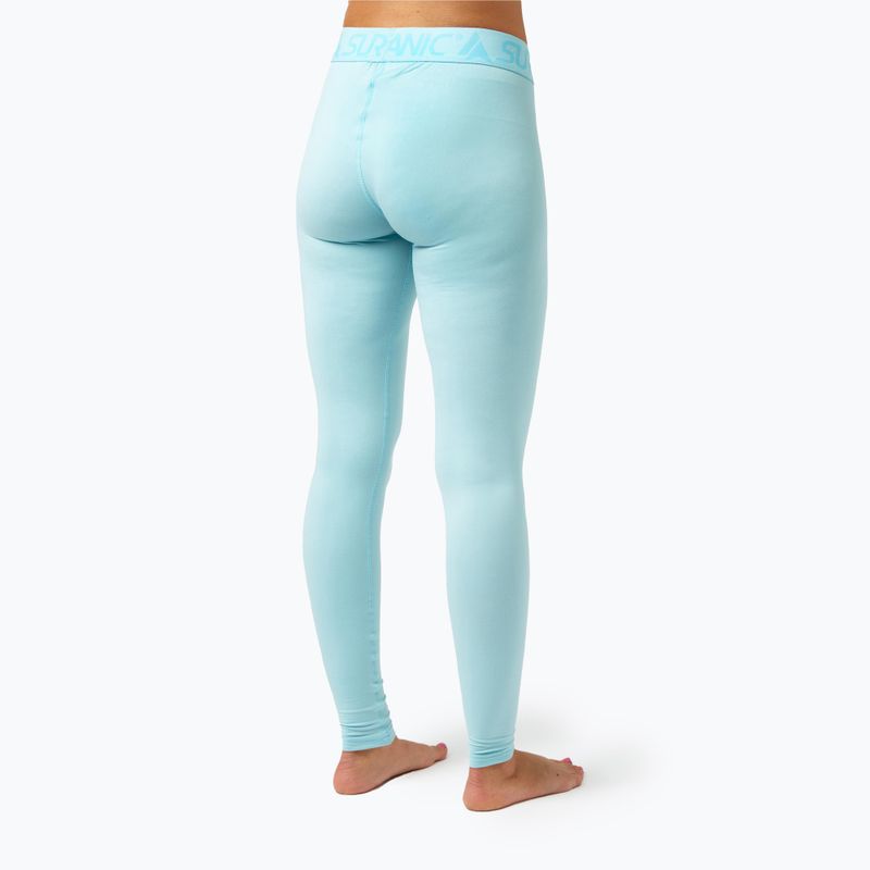 Damen Thermo-Aktiv-Hose Surfanic Cozy Long John clearwater blau 2