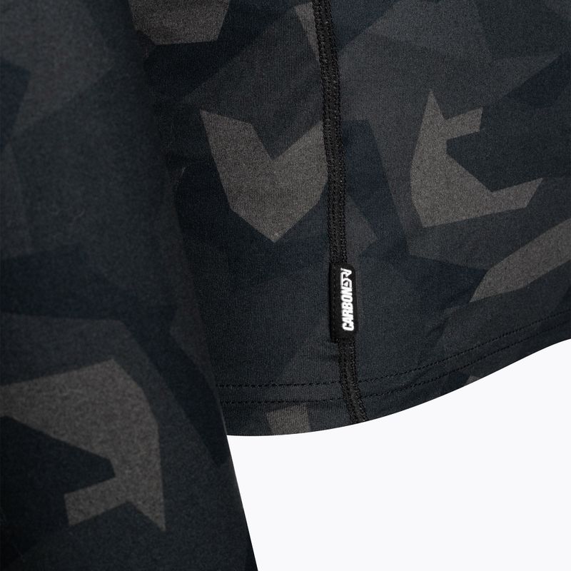 Herren-Thermoaktivshirt Surfanic Bodyfit Limited Edition Crew Neck forest geo camo 7