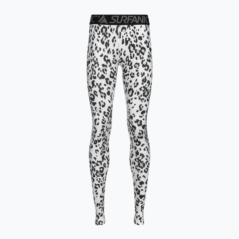 Damen Thermoaktivhose Surfanic Cozy Limited Edition Long John snow leopard 3