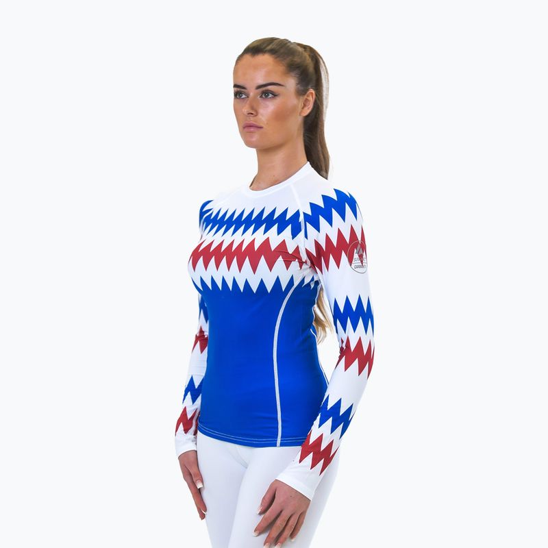 Thermoactives Longsleeve Damen Surfanic Cozy Limited Edition Crew Neck zig zag