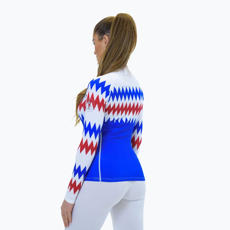 Thermoactives Longsleeve Damen Surfanic Cozy Limited Edition Crew Neck zig zag