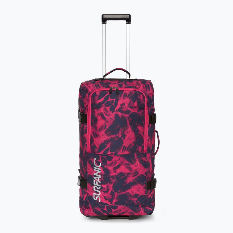 Tasche mit Rollen Surfanic Maxim 70 Roller Bag 70 l floral bleach violet