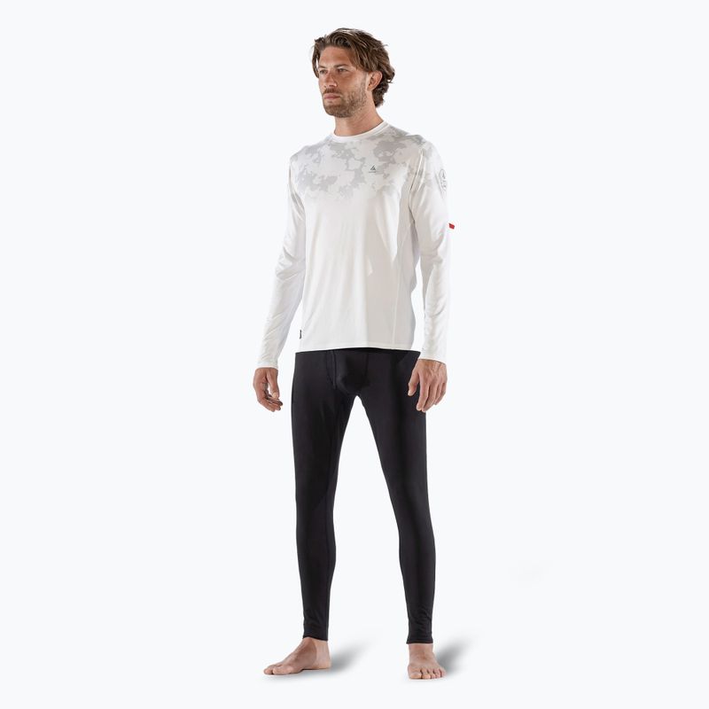 Thermoaktives Herren-Sweatshirt Surfanic Bodyfit CarbonDri Limited Edition Crew Neck optic white 2