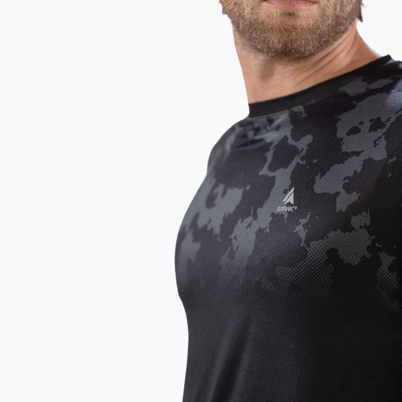 Herren Thermoaktiv-Funktionsshirt Surfanic Bodyfit CarbonDri Limited Edition Crew Neck black 8