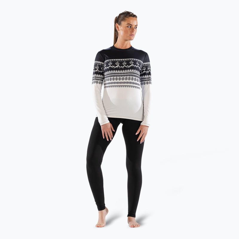 Damen-Thermoaktivshirt Surfanic Cozy CarbonDri Limited Edition Crew Neck schwarz 2