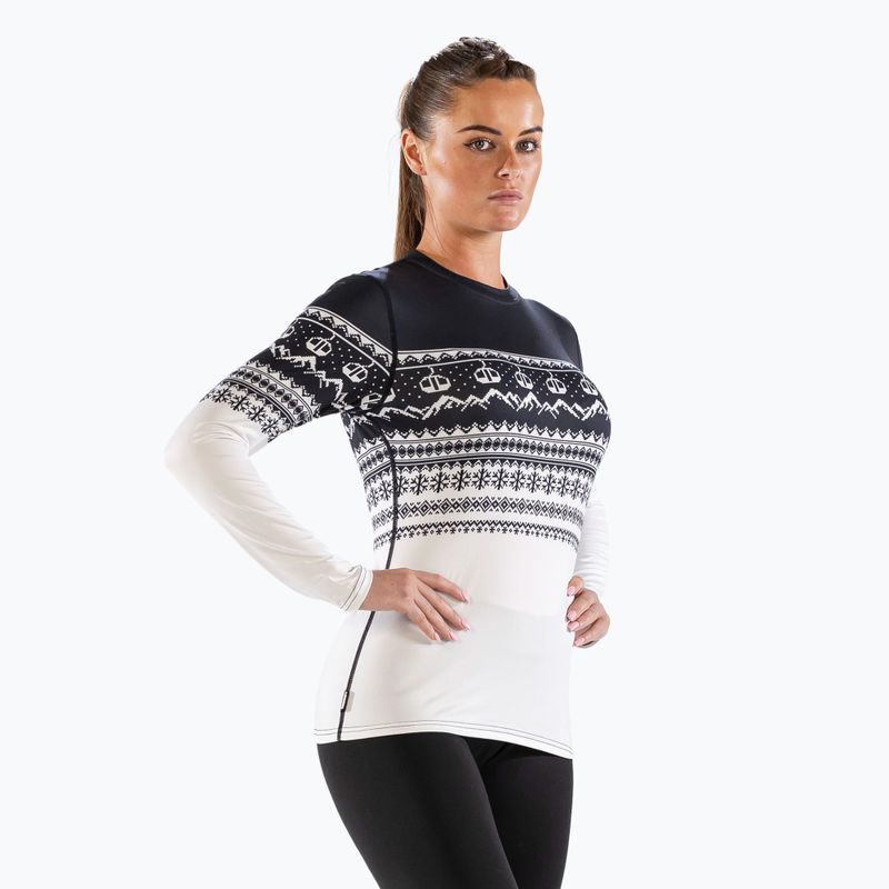 Thermo-Longsleeve Damen Surfanic Cozy CarbonDri Limited Edition Crew Neck black 4