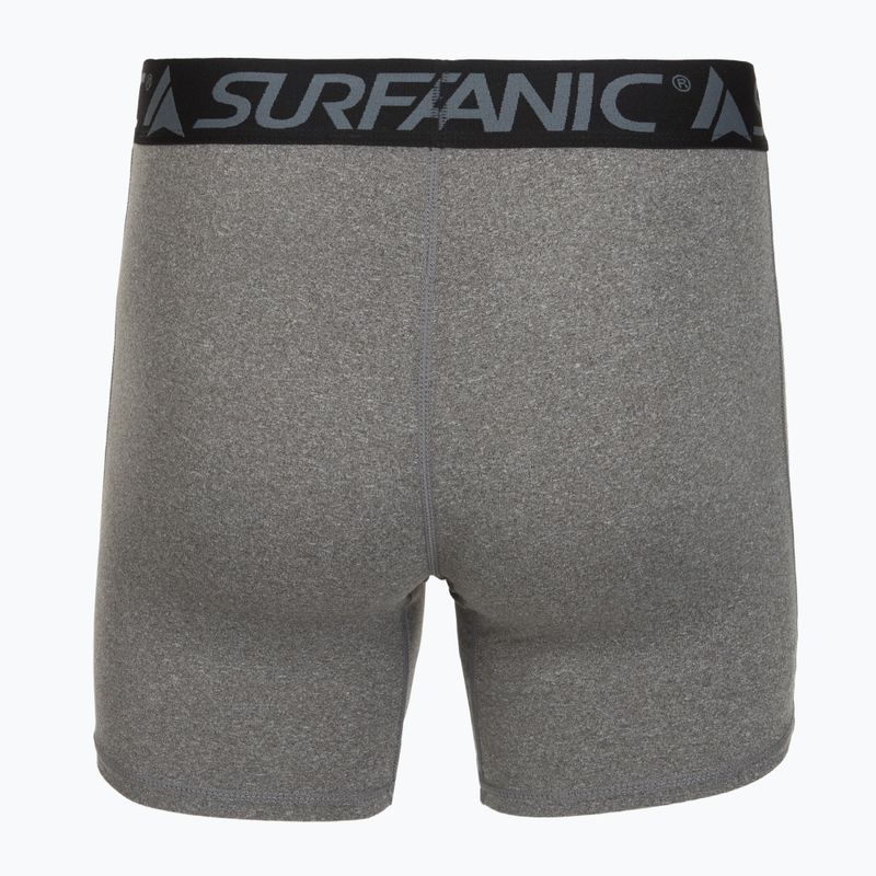 Herren Thermo-Boxershorts Surfanic Carbondri 3 Paar Black/Grey/Khaki 3