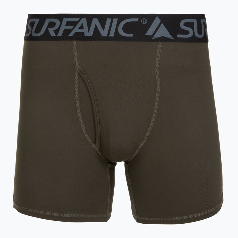 Herren Thermo-Boxershorts Surfanic Carbondri 3 Paar Black/Grey/Khaki 6
