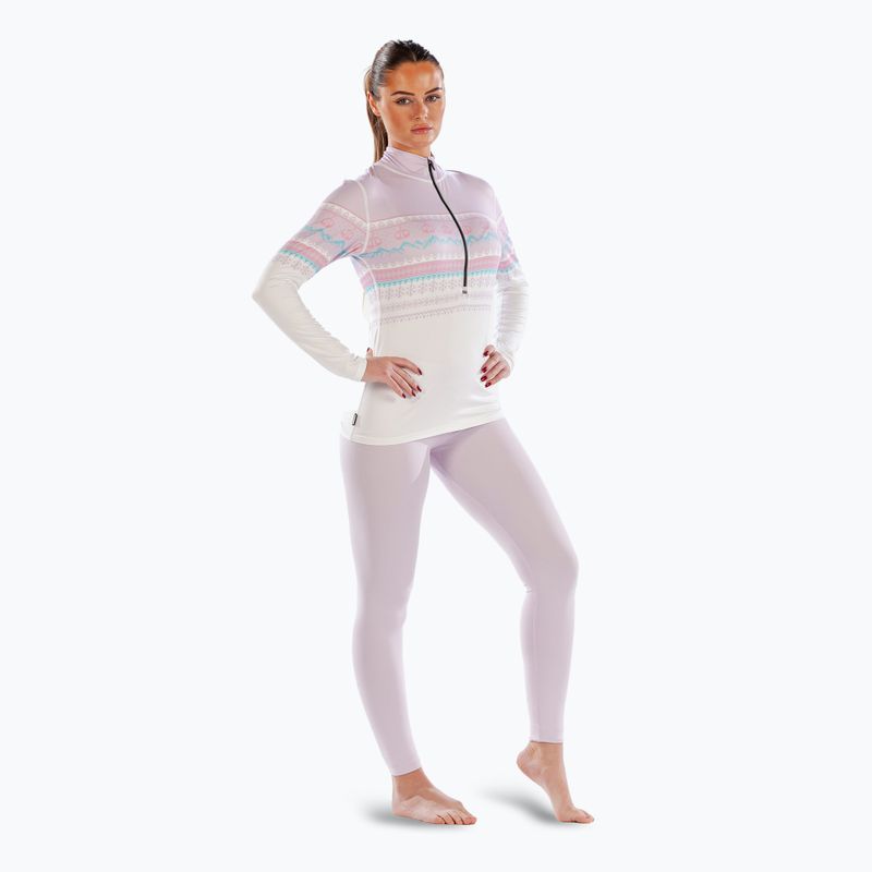 Thermo-Longsleeve Damen Surfanic Cozy CarbonDri Limited Edition Zip Neck pink 2