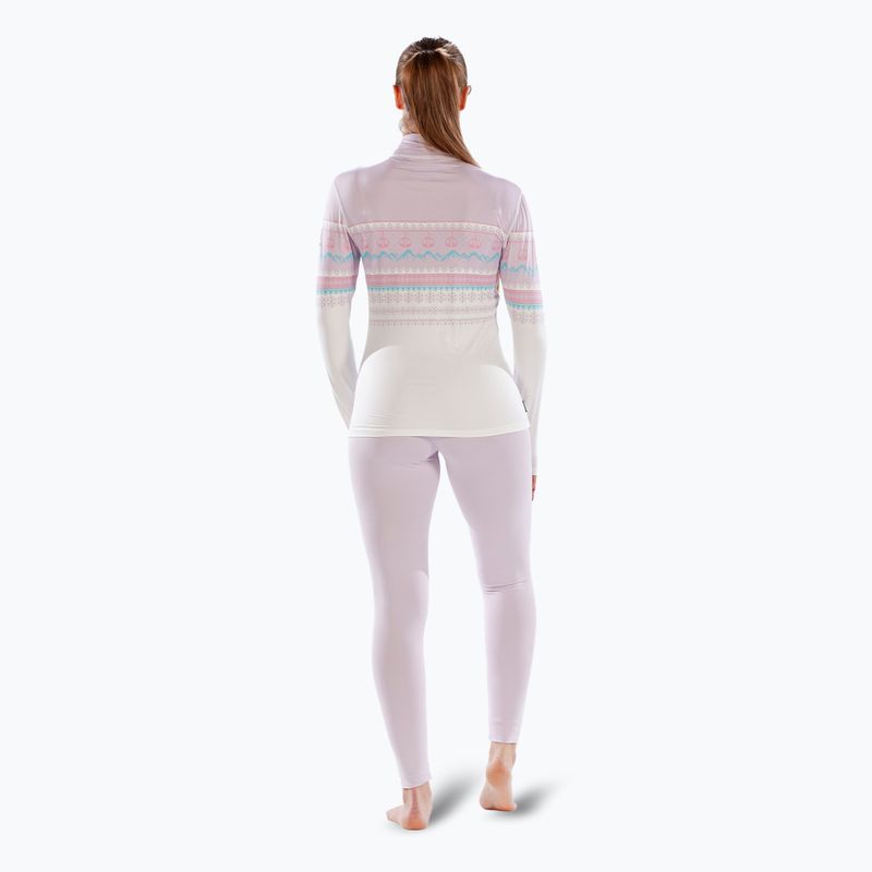 Thermo-Longsleeve Damen Surfanic Cozy CarbonDri Limited Edition Zip Neck pink 4
