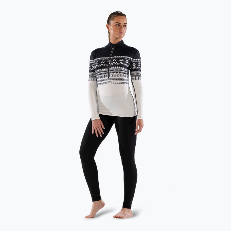 Thermo-Longsleeve Damen Surfanic Cozy CarbonDri Limited Edition Zip Neck black 2