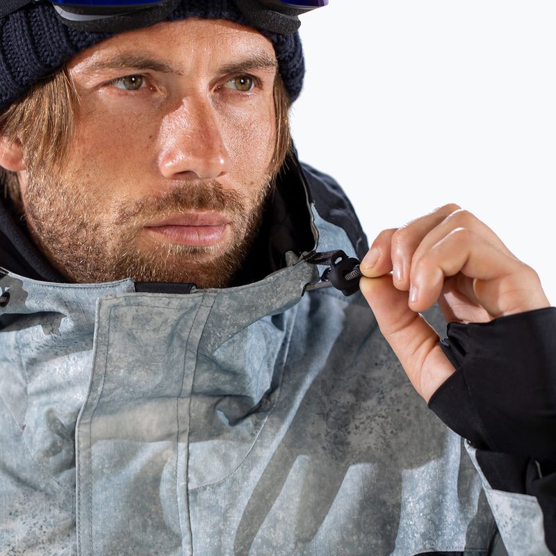 Herren-Skijacke Surfanic Avalanche Concrete grey 6