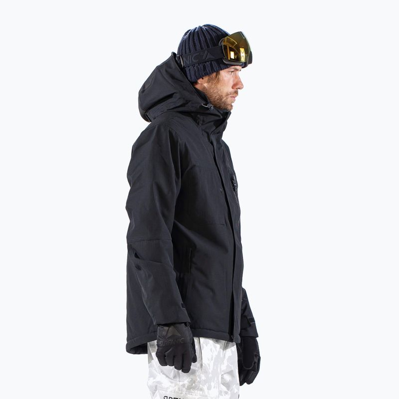 Herren-Skijacke Surfanic Avalanche black 5