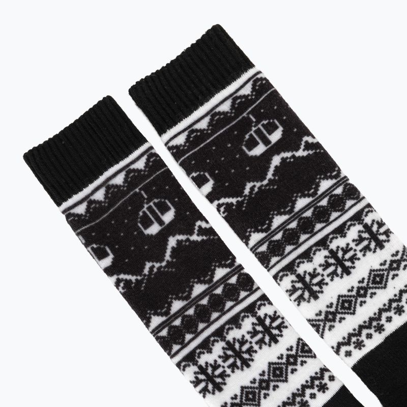 Skisocken Surfanic Pro Tech  3er-Pack Fairisle black 4