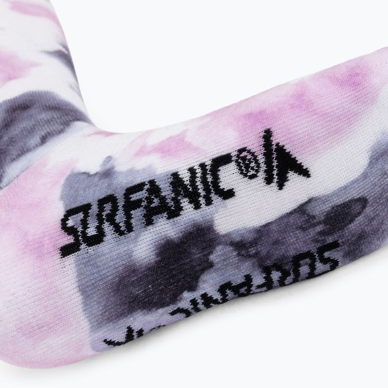 Damen Skisocken Surfanic Pro Tech 3Pk Watercolour Sock pink purple 3