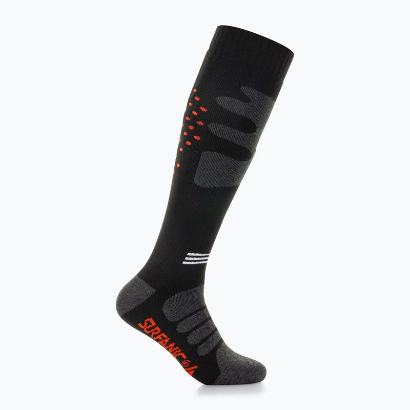 Skisocken Surfanic Pro Tech Plus 3er-Pack orange 4