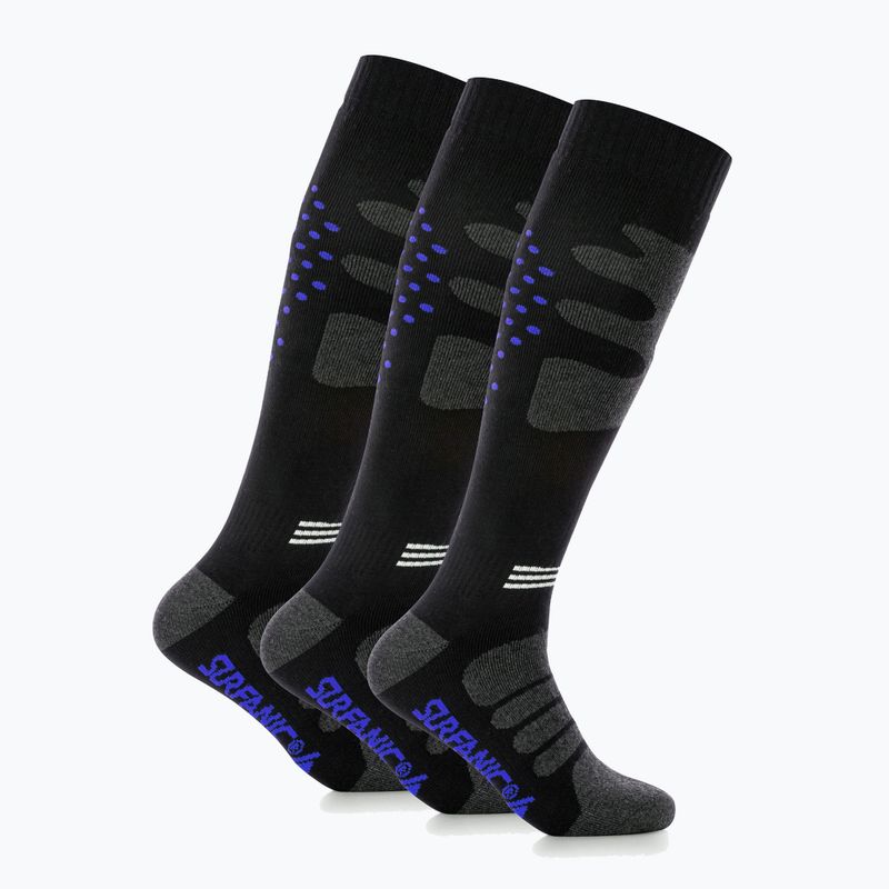 Skisocken Surfanic Pro Tech Plus 3er-Pack brilliant blue