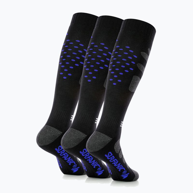 Skisocken Surfanic Pro Tech Plus 3er-Pack brilliant blue 2
