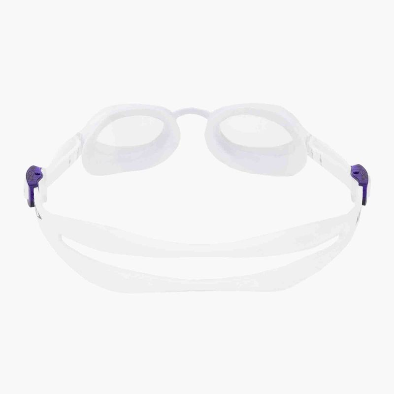 Speedo Aquapure Schwimmbrille weiß/klar 4