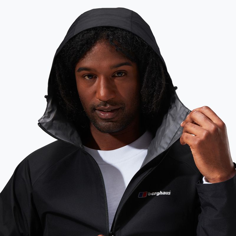 Herren Berghaus Paclite 2.0 Shell schwarz/schwarz Regenjacke 4