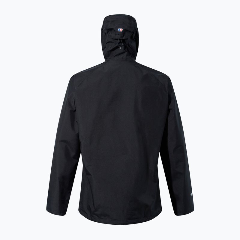 Herren Berghaus Paclite 2.0 Shell schwarz/schwarz Regenjacke 11