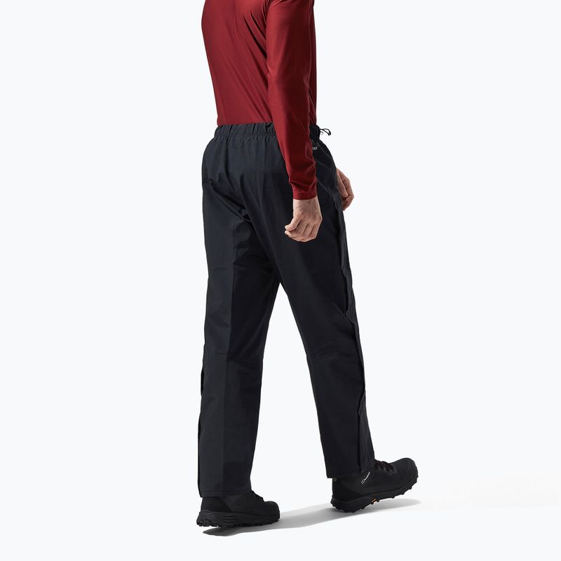Herren Berghaus Hillwalker Regenhose schwarz/schwarz 2