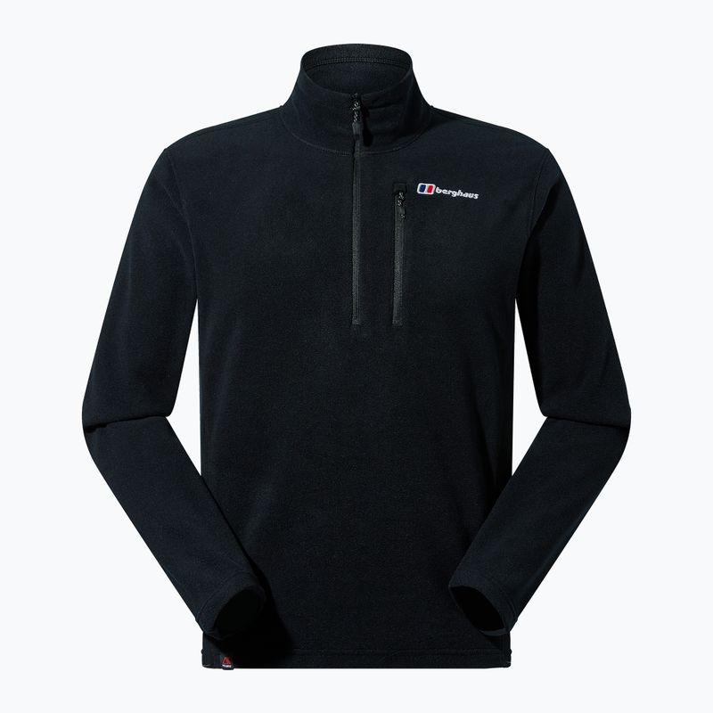 Herren Berghaus Prism Micro PT Fleece-Sweatshirt schwarz/schwarz 6