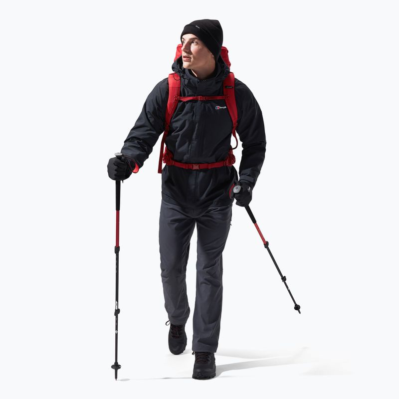Herren Berghaus Hillwalker IA Regenjacke schwarz/schwarz 2