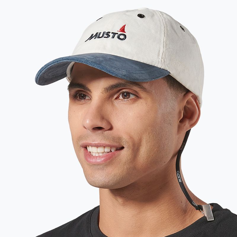 Basecap Musto Crew Cap antique sail white 3