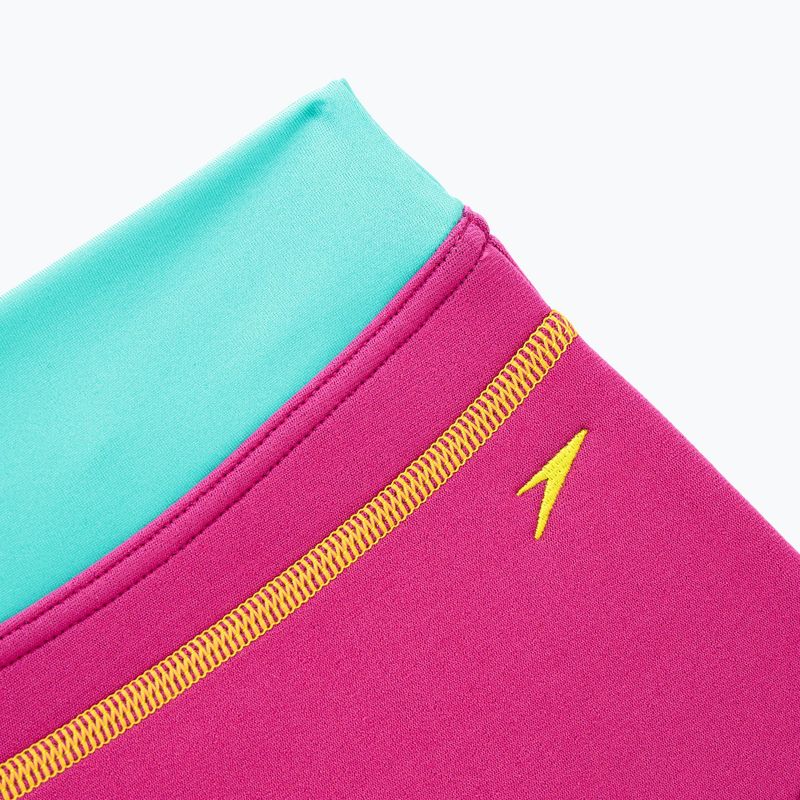 Speedo Swimnappy Cover rosa/blaue Schwimmwindel 3