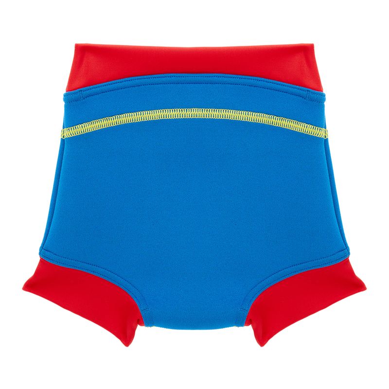 Speedo Swimnappy Cover blau/rot Schwimmwindel 2