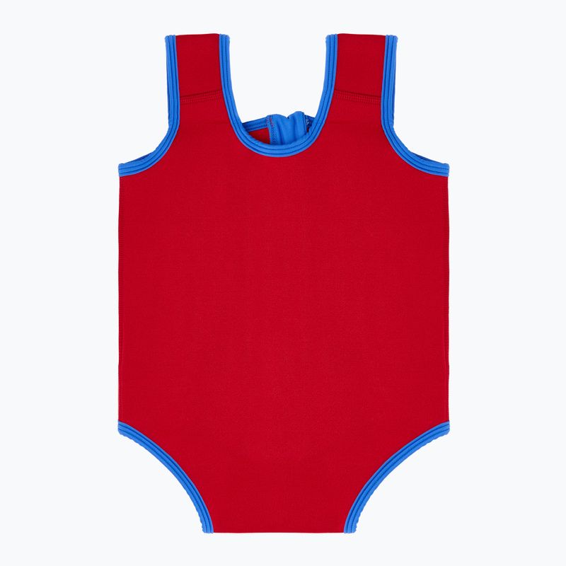 Speedo Neopren Baby Schwimmen Schaumstoff Anzug 2 mm rot/blau 2