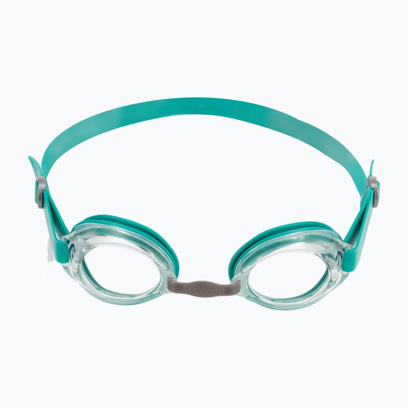 Speedo Jet V2 grün Schwimmbrille 8-09297 2
