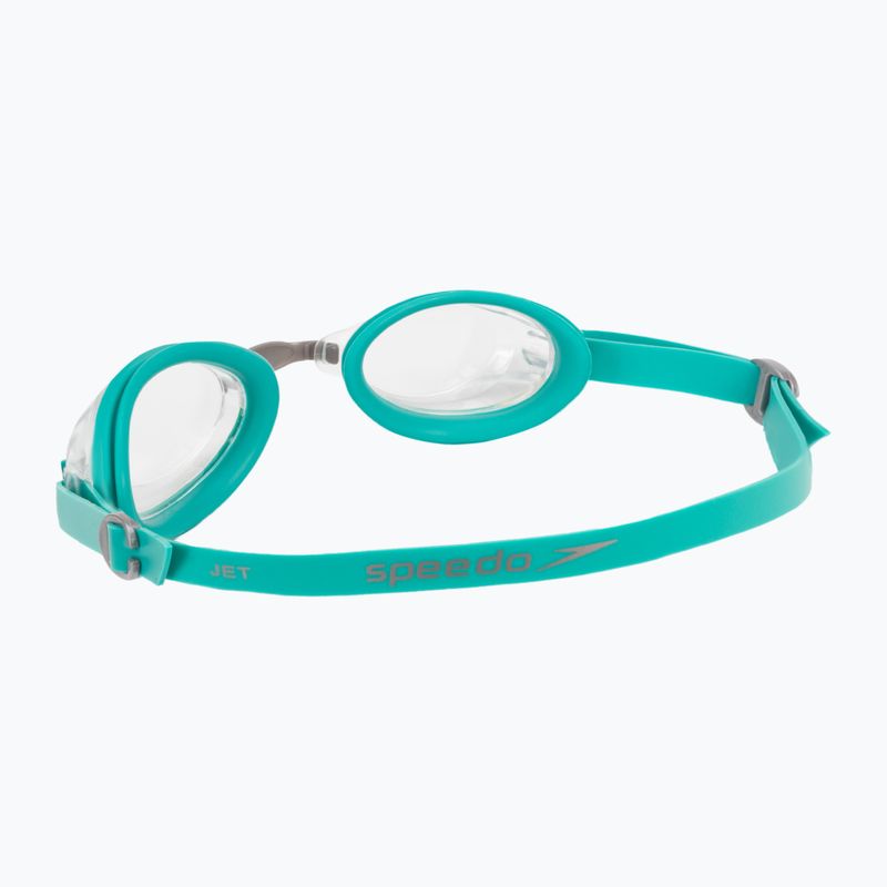 Speedo Jet V2 grün Schwimmbrille 8-09297 4