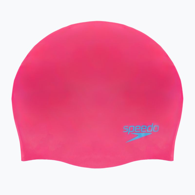 Speedo Jet V2 Kinder-Schwimm-Set Kopfhaube + Fluo orange/rosa sortierte Schwimmbrille 7