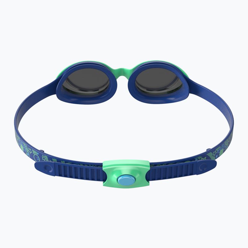 Speedo Illusion 3D Ultraschall/Attrappe grün/alien Hologramm Kinder Schwimmbrille 68-11597C620 2
