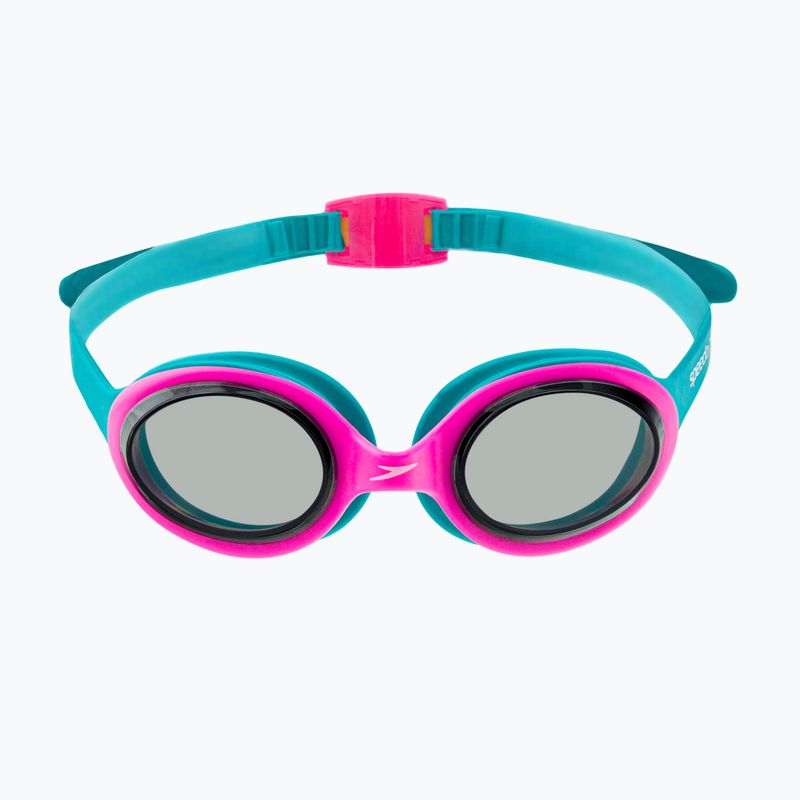 Schwimmbrille Kinder Speedo Illusion 3D blau-rosa 68-11597 2
