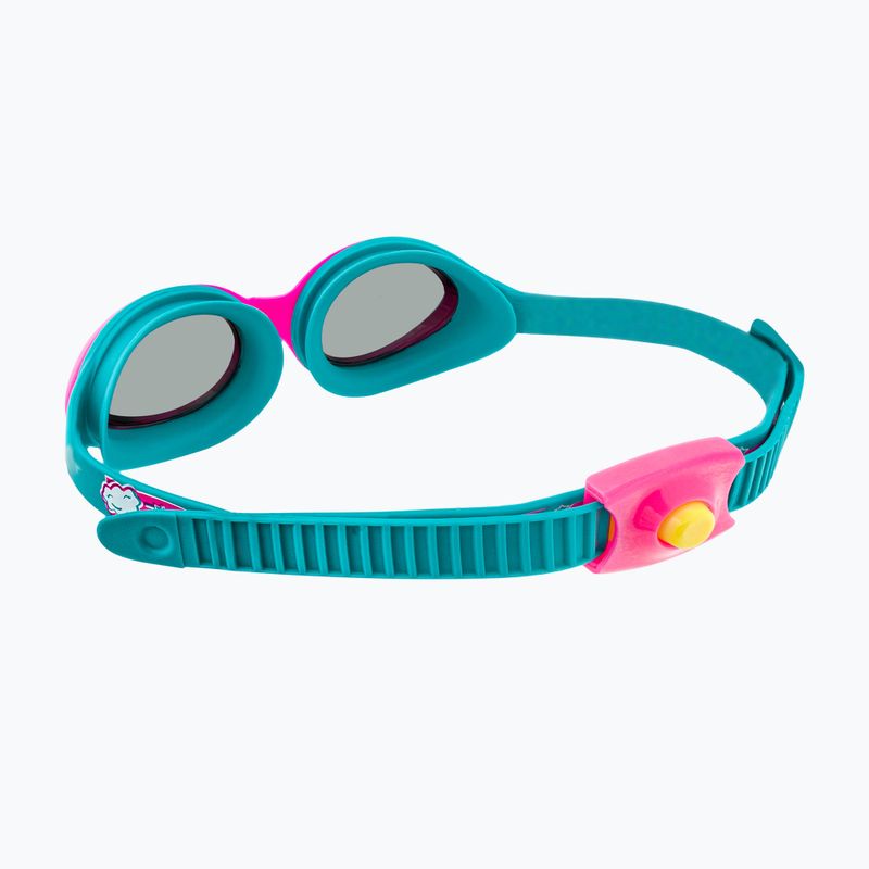 Schwimmbrille Kinder Speedo Illusion 3D blau-rosa 68-11597 4