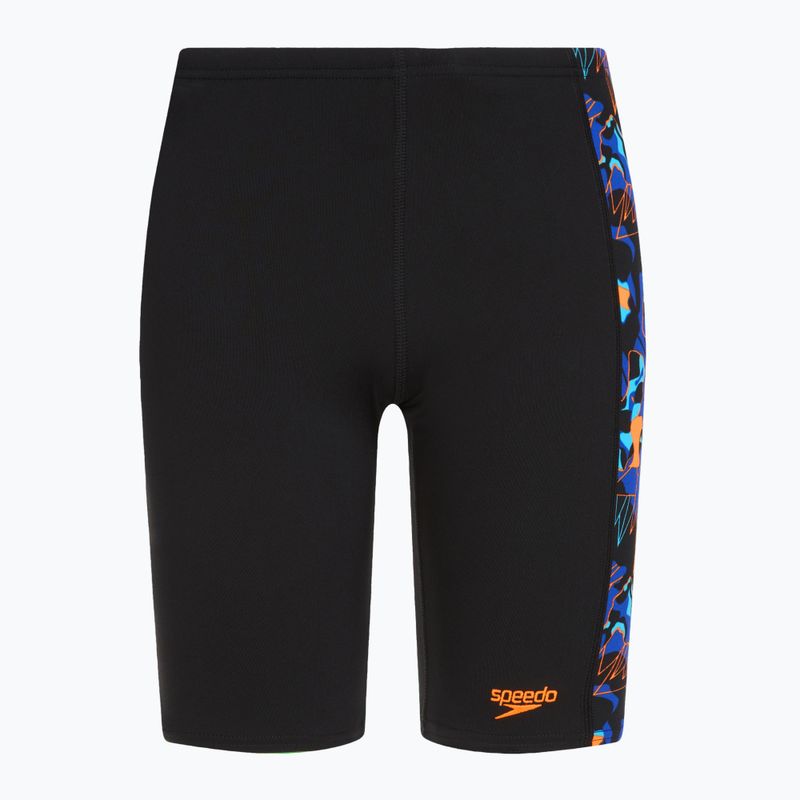 Speedo Männer schwimmen Jammer Allover Panel V3 Jammer schwarz