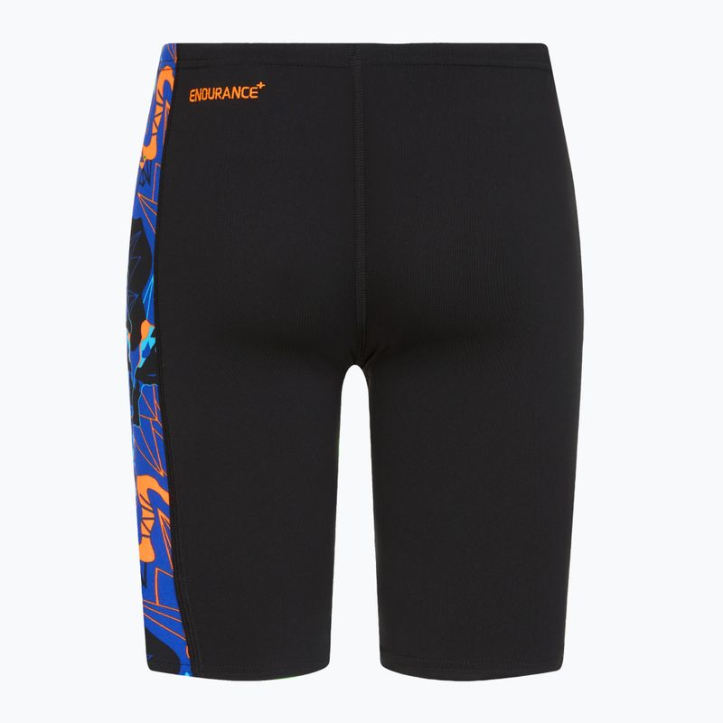 Speedo Männer schwimmen Jammer Allover Panel V3 Jammer schwarz 2