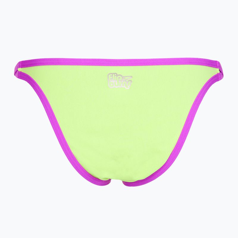Speedo Neon Freestyler X Brief grün/rosa Badeanzug unten 2