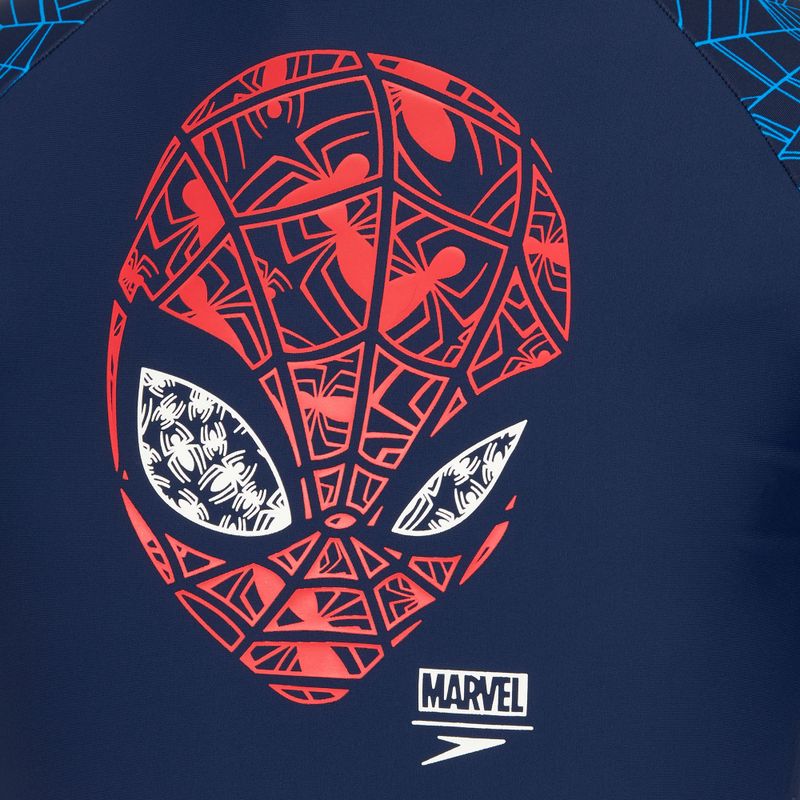 Speedo Kinder-Schwimm-Shirt Spider-Man Sun Top blau 3