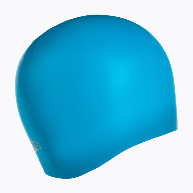 Badekappe Speedo Plain Moulded Silicone blau 68-7984