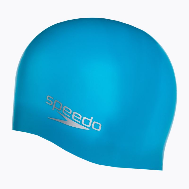 Badekappe Speedo Plain Moulded Silicone blau 68-7984 2