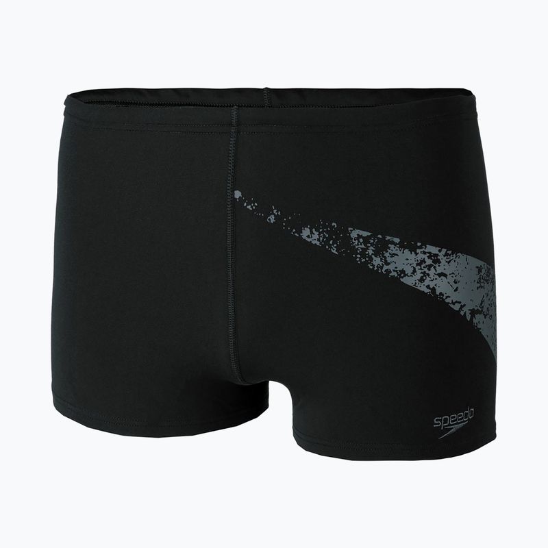 Herren Speedo Boomstar Splice Aquashort Schwimm-Boxershorts schwarz 68-124179023